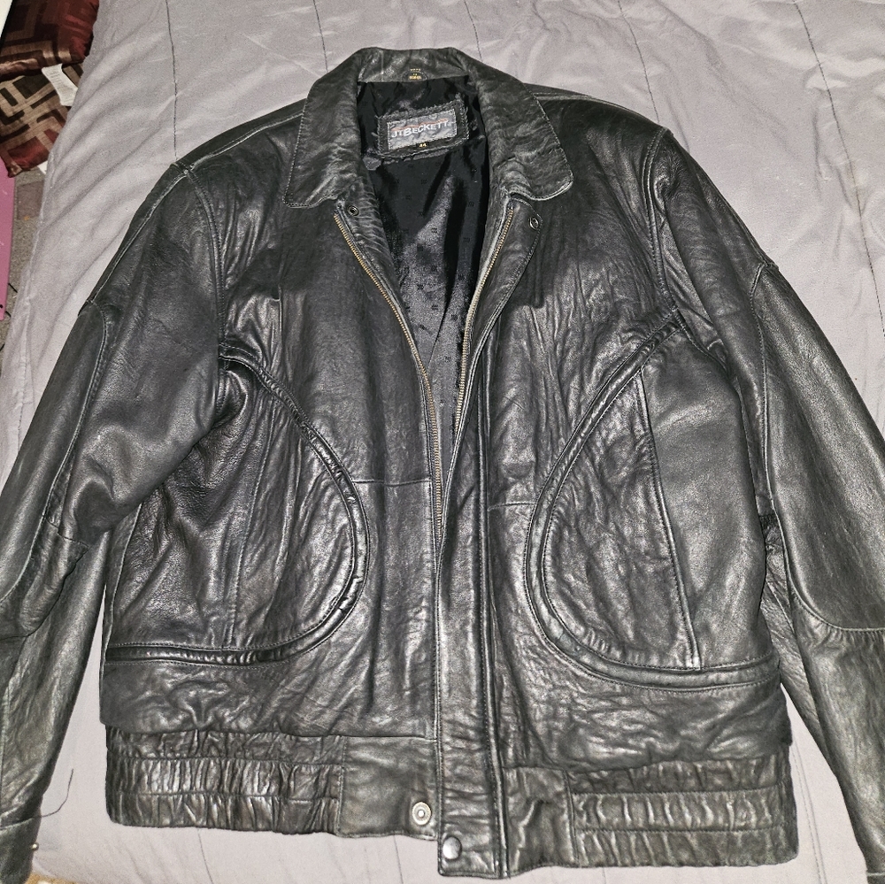JT Beckett leather jacket